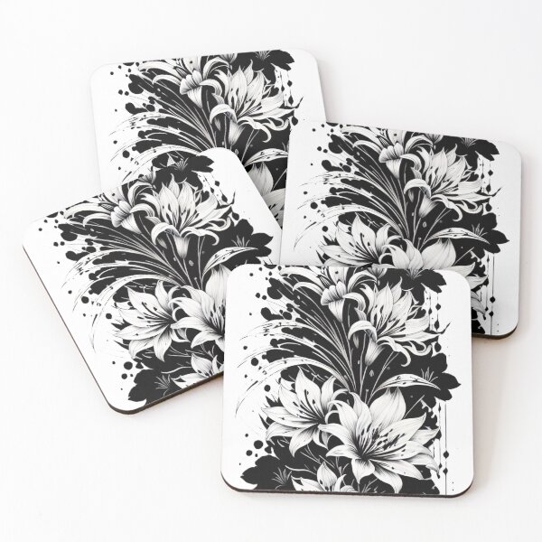 Item preview, lilies, flowers, print, art designed and sold by DonnaBlankaArt.