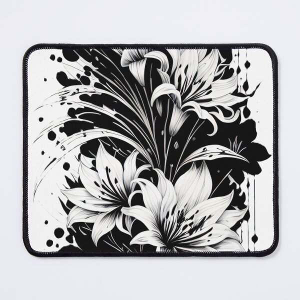Item preview, lilies, flowers, print, art designed and sold by DonnaBlankaArt.