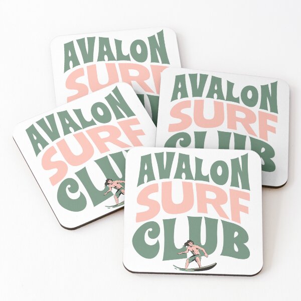 Item preview, Avalon Surf Club designed and sold by TropiCol Creations.