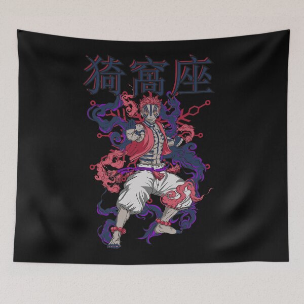 Item preview, Akaza - Kimetsu no Yaiba designed and sold by ArtistryHavenn.