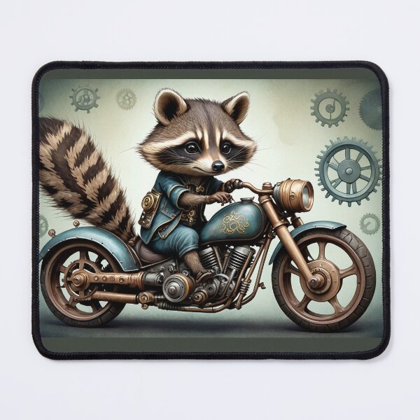 Item preview, Steampunk Raccoon designed and sold by Talpha.