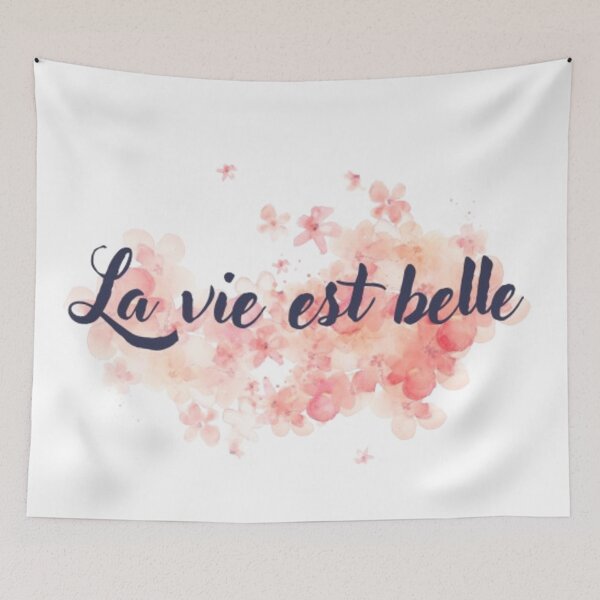 Item preview, La vie est belle _ rosa  designed and sold by Arleven.