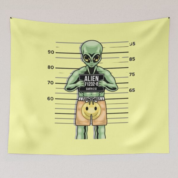 Item preview, alien illustration : Alien Labs designed and sold by Kyilestore.