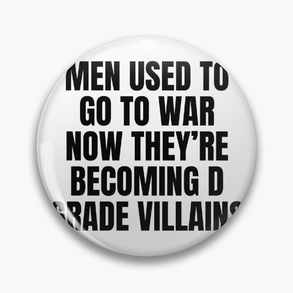 Item preview, Men used to go to war, now they become class D villains designed and sold by jiminsyeol.