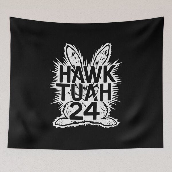 Item preview, Hawk tuah 24 rabbit lovers  designed and sold by cu-animals-te.