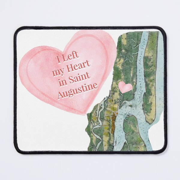 Item preview, I left my heart in Saint Augustine designed and sold by TheBruce77.