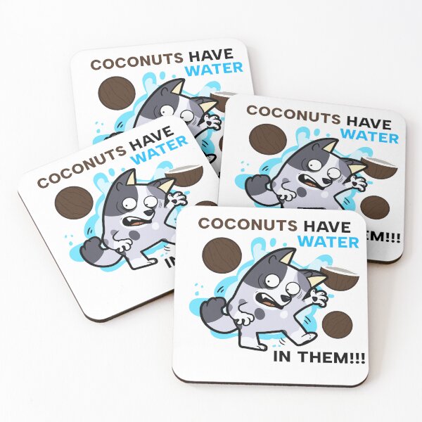 Item preview, COCONUTS HAVE WATER IN THEM  designed and sold by TACOS-DESIGNS.