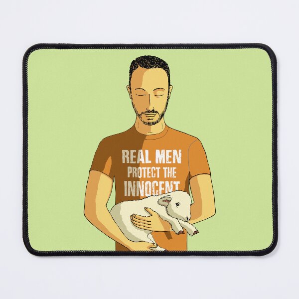 Item preview, Real men protect the innocent designed and sold by Frank J. Art.