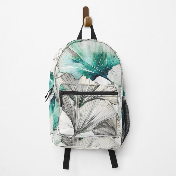 Item preview, Light green gingko biloba leaves nature #pattern #nature designed and sold by JBJart.