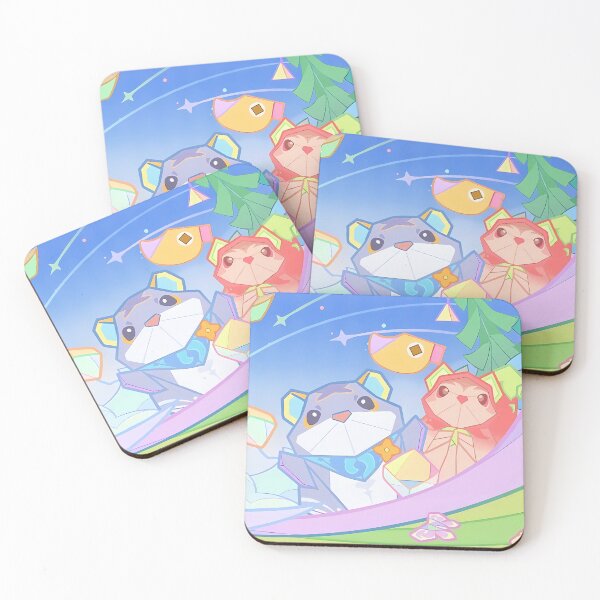 Item preview, Travel Notes: Fanciful Fabrication Genshin Impact Namecard designed and sold by kazatodoesart.