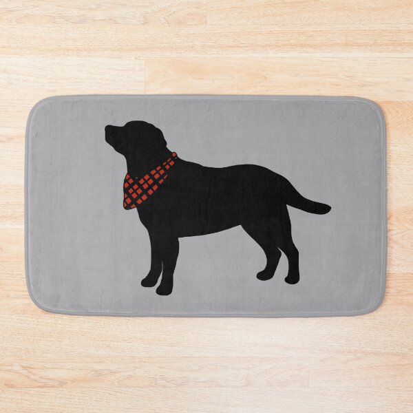 Item preview, Labrador Retriever with Plaid Bandana designed and sold by taylorrowan.