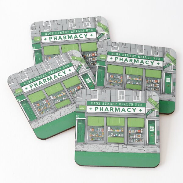 Item preview, Pharmacy - High street health hub designed and sold by Labelzz.