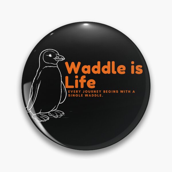 Item preview, Penguin and animal lover - Waddle is life designed and sold by penguinarchives.