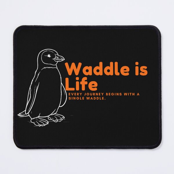 Item preview, Penguin and animal lover - Waddle is life designed and sold by penguinarchives.