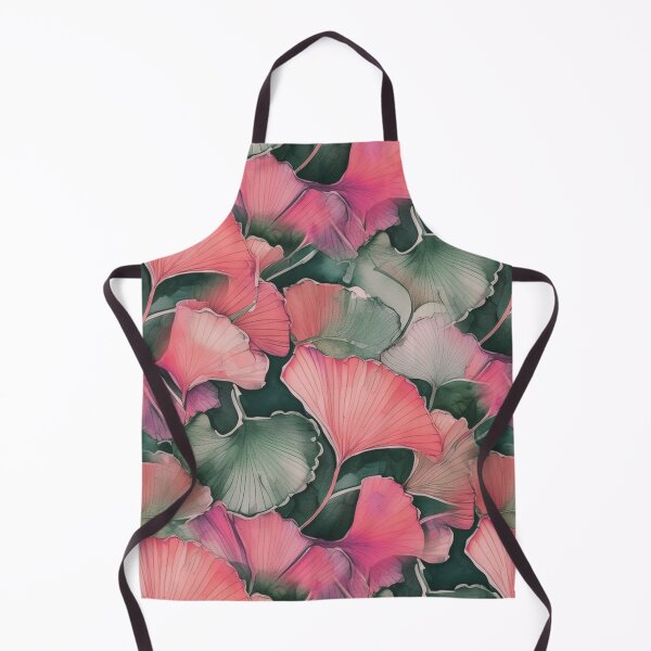 Item preview, Red black gingko biloba leaves nature #pattern #nature designed and sold by JBJart.