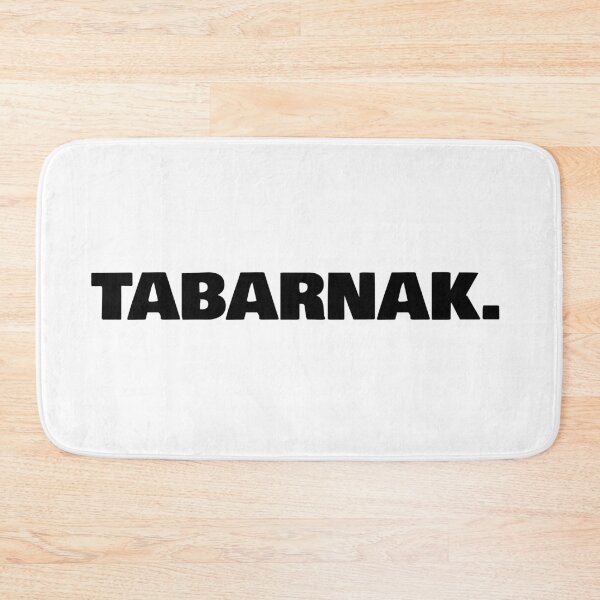 Item preview, Tabarnak - simple black Bold text designed and sold by EmeraldeaArt.