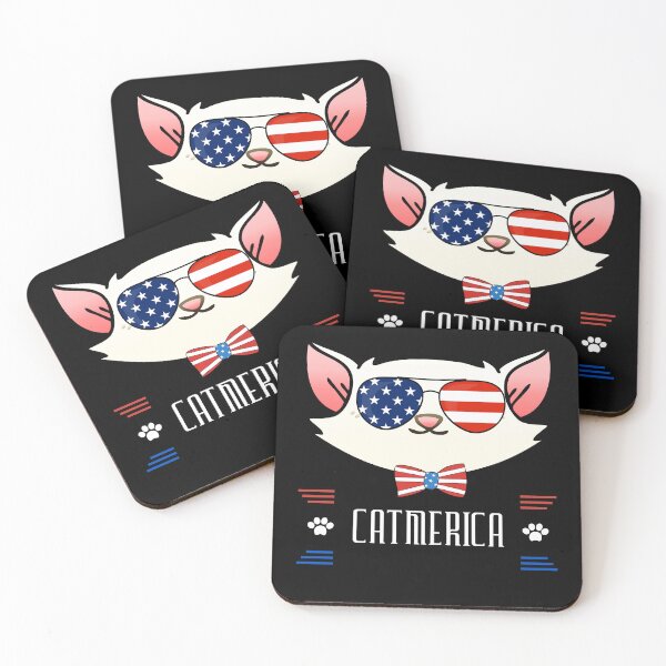 Item preview, Catmerica - U.S. Patriotic Cat designed and sold by signshirtz.