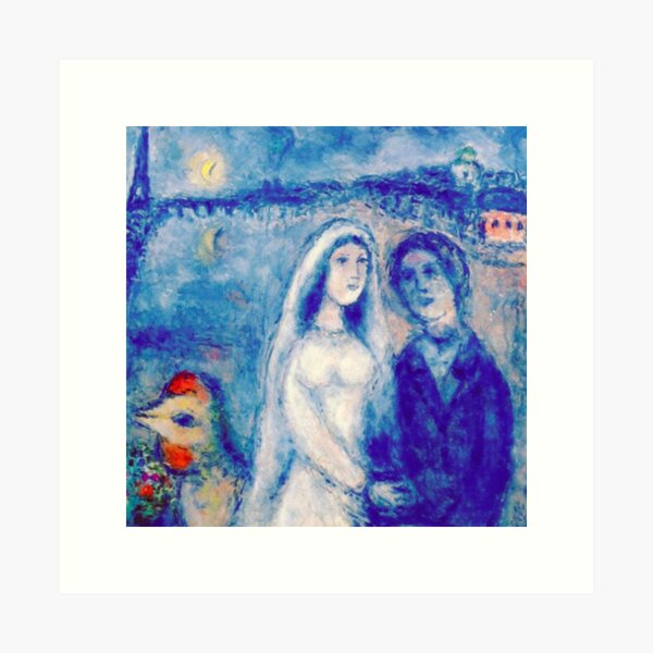 Item preview, marc chagall surrealism art and gift for sale  designed and sold by Nada01.