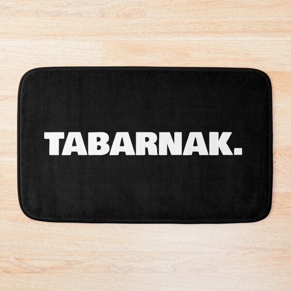 Item preview, Tabarnak - simple white Bold text designed and sold by EmeraldeaArt.