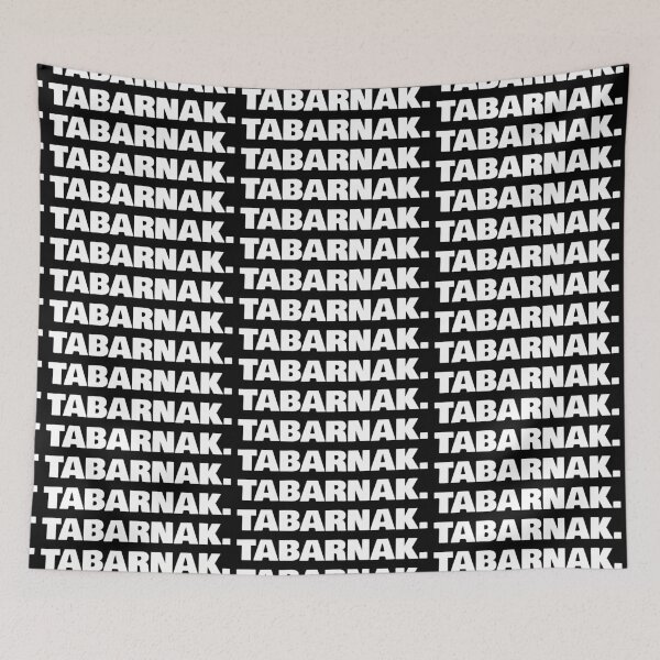 Item preview, Tabarnak - simple white Bold text designed and sold by EmeraldeaArt.