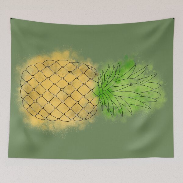 Item preview, Pineapple spray painted designed and sold by PineappleMorgan.