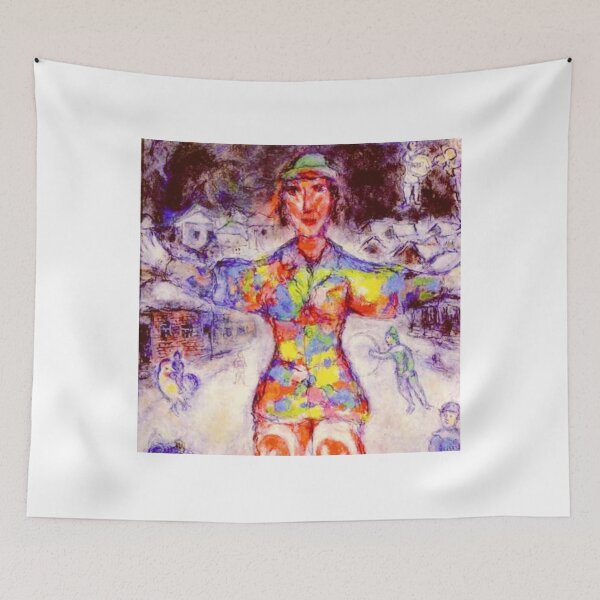 Item preview, marc chagall surrealism art and gift for sale  designed and sold by Nada01.