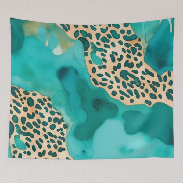 Item preview, Watercolor cheetah print  designed and sold by Roxburylane.