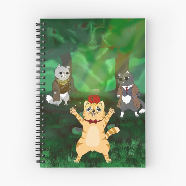 Item preview, Meeting of the Doctor Cats designed and sold by MurderBeanArt.