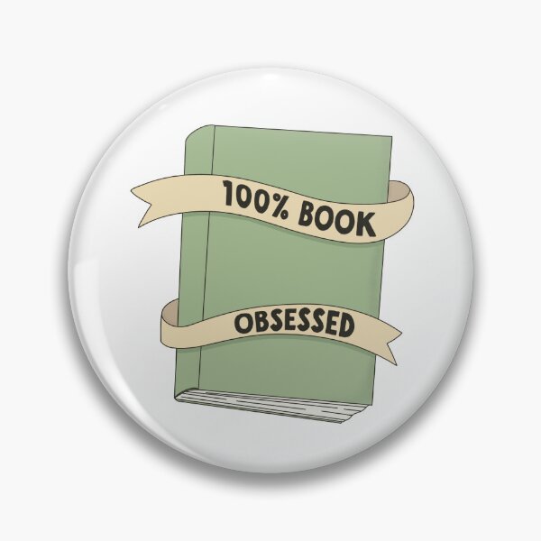 Item preview, 100% Book obsessed designed and sold by BlushingLumi.
