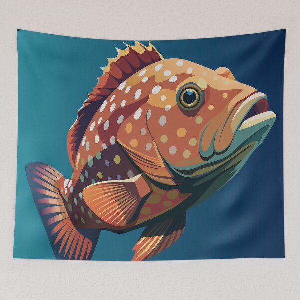 Item preview, Red Sea Grouper Egypt - Grouper designed and sold by BelleRiviera.