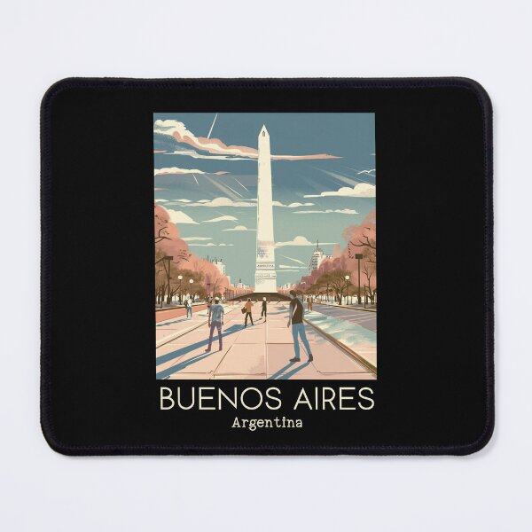 Item preview, A Vintage Travel Art of Buenos Aires - Argentina  designed and sold by GoodOldVintage.