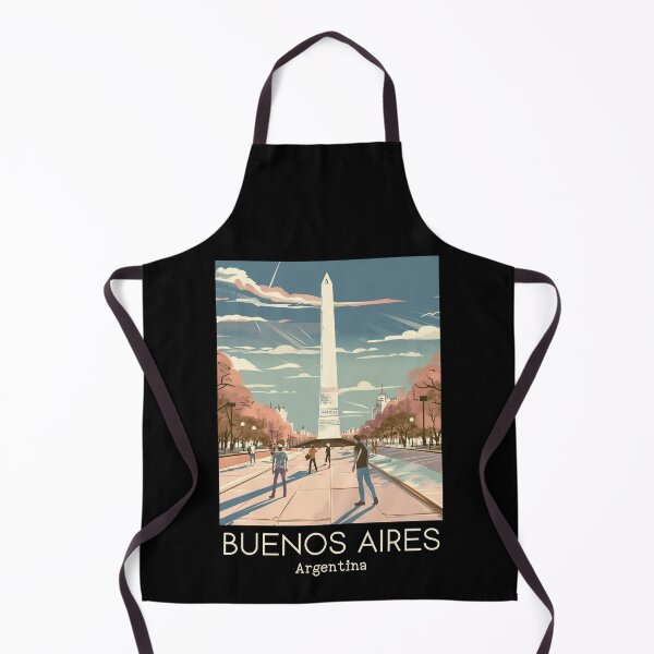 Item preview, A Vintage Travel Art of Buenos Aires - Argentina  designed and sold by GoodOldVintage.