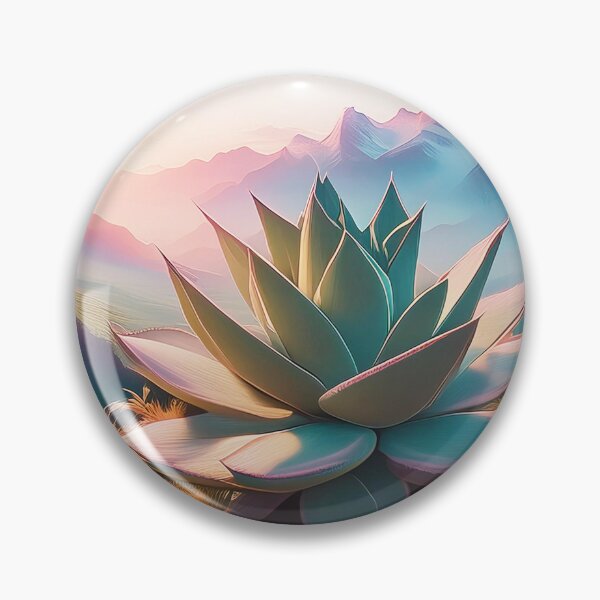 Item preview, Aloe Vera in the Mountains in Soft Tones designed and sold by JoanNinjaHen.