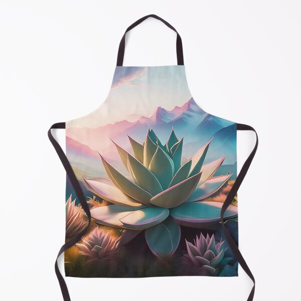 Item preview, Aloe Vera in the Mountains in Soft Tones designed and sold by JoanNinjaHen.