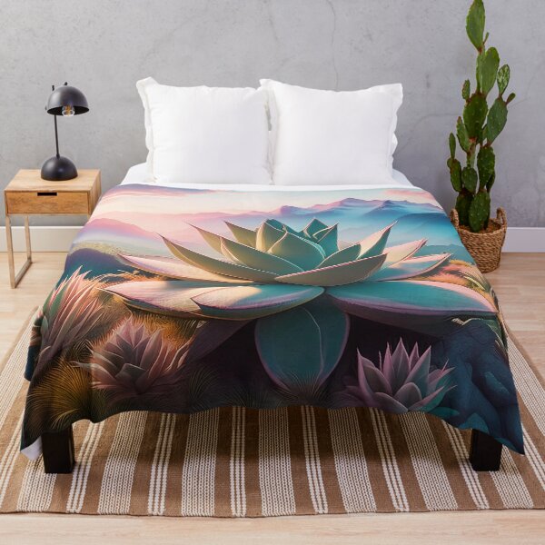 Item preview, Aloe Vera in the Mountains in Soft Tones designed and sold by JoanNinjaHen.