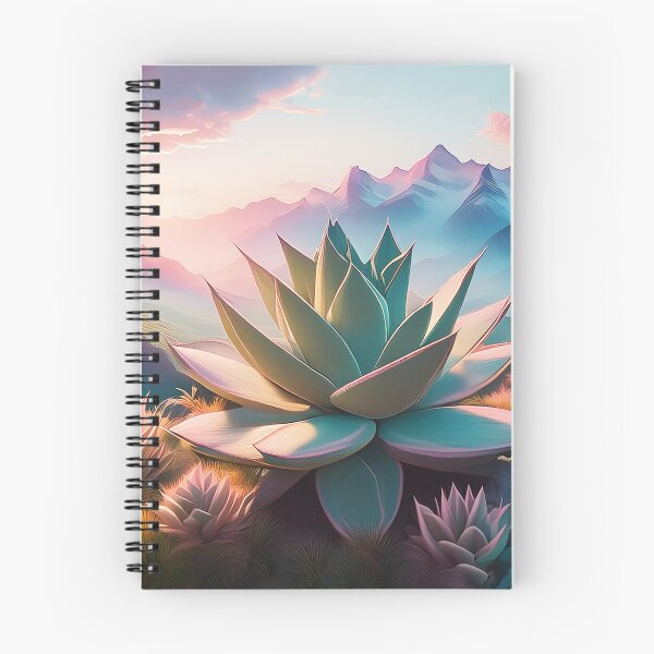 Item preview, Aloe Vera in the Mountains in Soft Tones designed and sold by JoanNinjaHen.