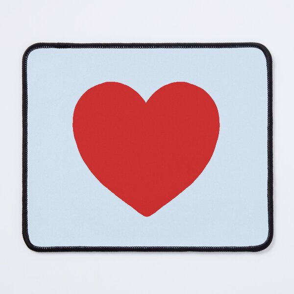 Item preview, Red heart love print designed and sold by HandmadeMood.