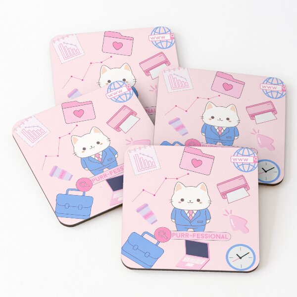 Item preview, Purr-fessional Office Cat Business, Girl Boss, Cute Kitty Work Professional designed and sold by FairRage.