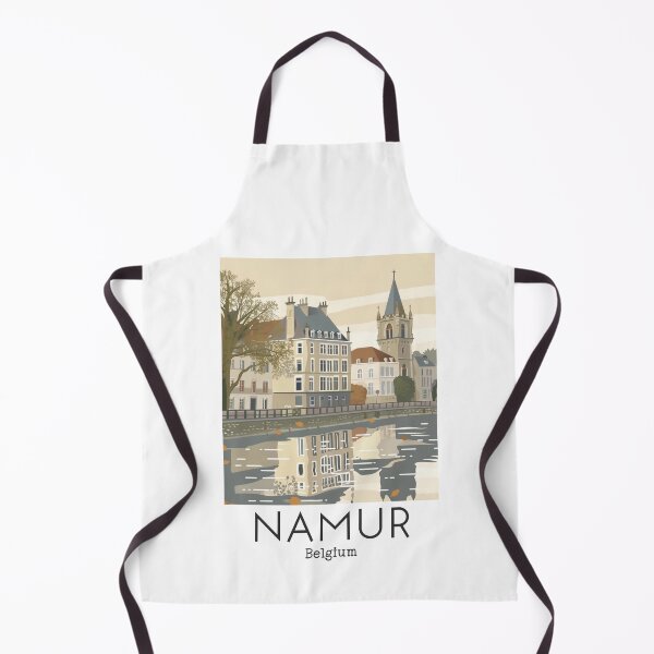Item preview, A Vintage Travel Illustration of Namur - Belgium designed and sold by GoodOldVintage.