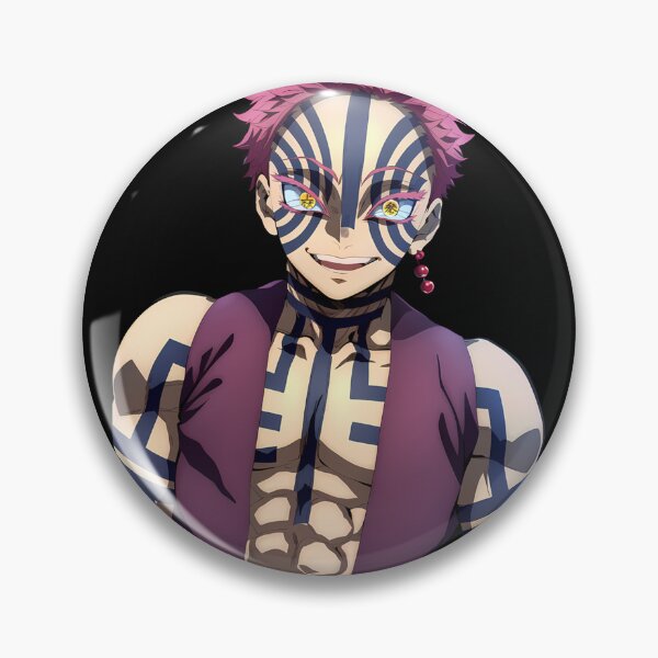 Item preview, Akaza - Kimetsu no Yaiba designed and sold by ArtistryHavenn.