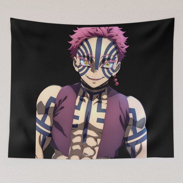 Item preview, Akaza - Kimetsu no Yaiba designed and sold by ArtistryHavenn.