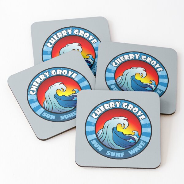 Item preview, Cherry Grove sun surf wave designed and sold by studioss76.