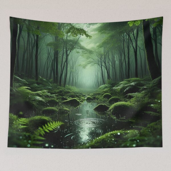 Item preview, Enchanted Forest Stream designed and sold by Fashiospice07.