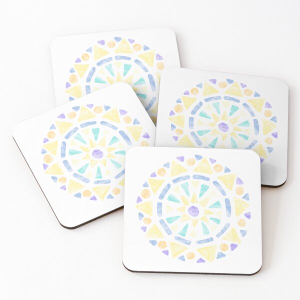 Item preview, Mandala Genderfaun Pride Flag Pastel Blue designed and sold by JoyfulJen.