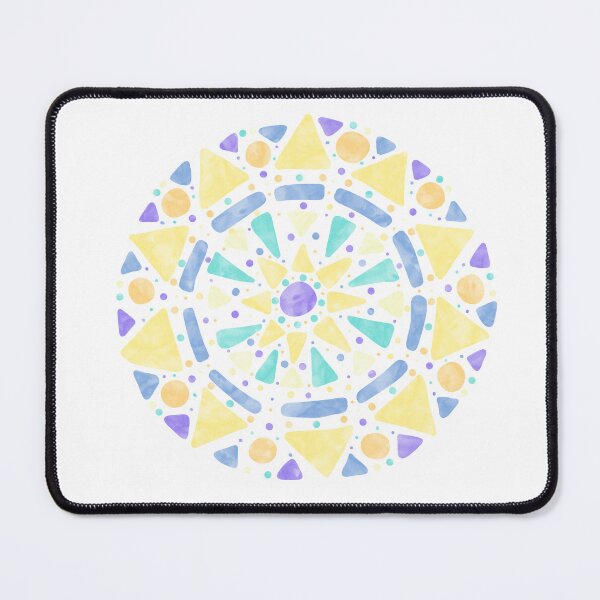 Item preview, Mandala Genderfaun Pride Flag Pastel Blue designed and sold by JoyfulJen.