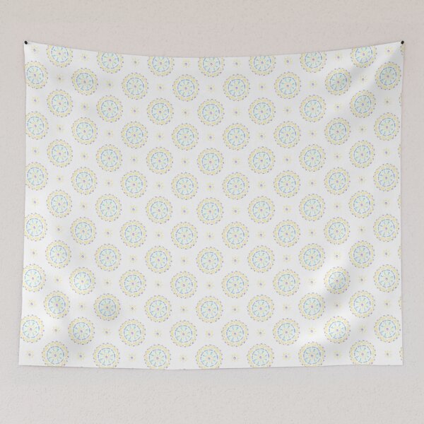 Item preview, Mandala Genderfaun Pride Flag Pastel Blue designed and sold by JoyfulJen.
