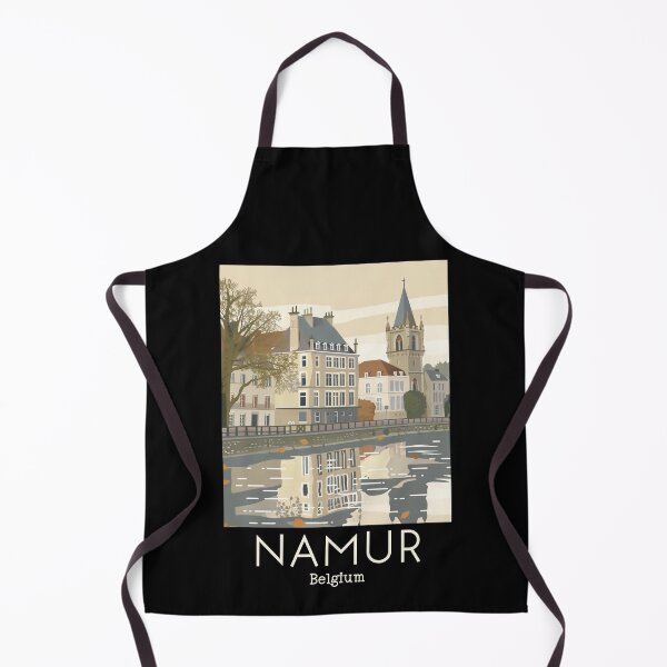 Item preview, A Vintage Travel Illustration of Namur - Belgium designed and sold by GoodOldVintage.
