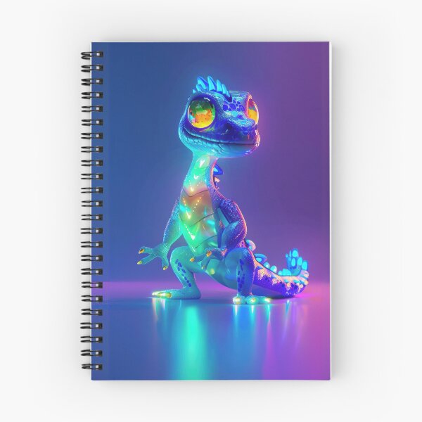 Item preview, Glowing Neon Basilisk designed and sold by Sillytoe.