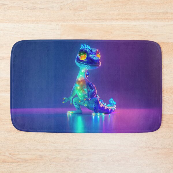 Item preview, Glowing Neon Basilisk designed and sold by Sillytoe.