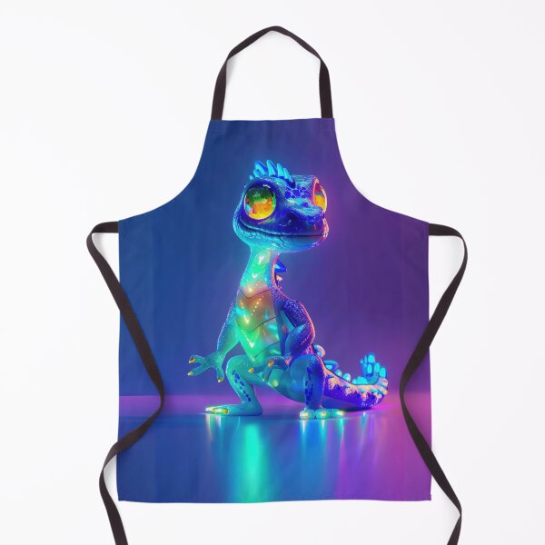 Item preview, Glowing Neon Basilisk designed and sold by Sillytoe.